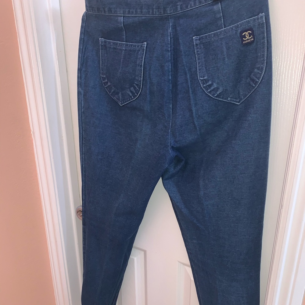 Chanel fashion High waisted pants